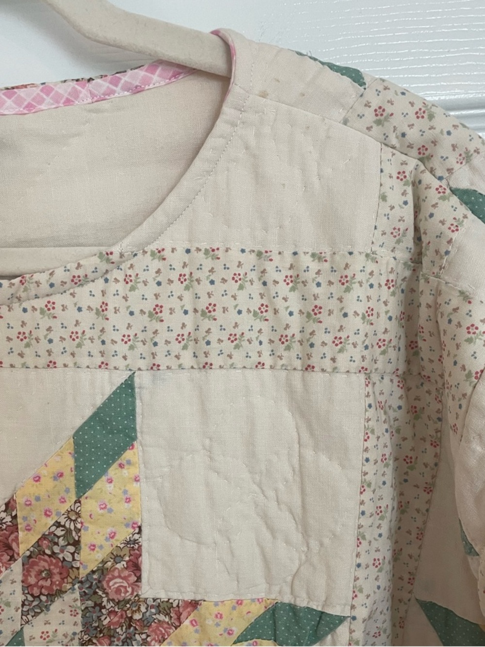 Vintage Patchwork Quilt Top - Picture 4 of 5